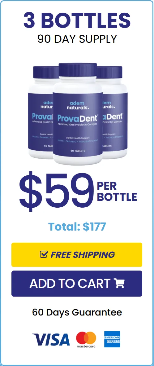 ProvaDent price 3 bottle